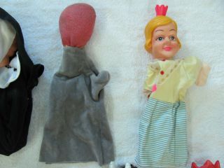 8 Vintage Mr.  Rogers Hand Puppets. 3