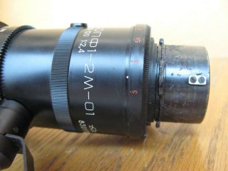 Lomo OPF 1 - 2M - 01 Zoom Cine Lens 12 - 120mm f2.  4 OKC Hi Quality Kinor 16 NoReserv 6