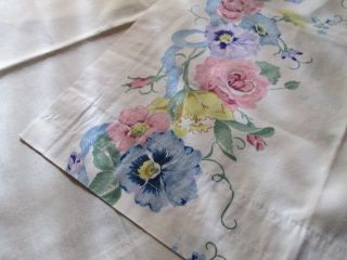 4 Vintage In the Garden Daisy Kingdom Country Shabby Cottage small Valance 2