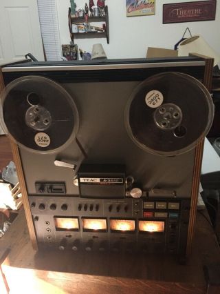 Teac A - 3440 4 - Channel 10.  5” Reel Tape Deck,  Great