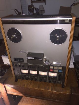 Teac A - 3440 4 - channel 10.  5” Reel Tape Deck,  Great 3
