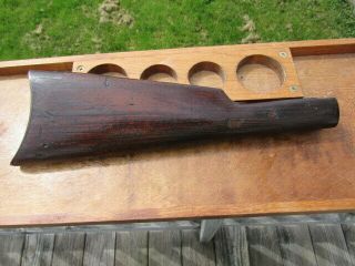 Vintage Winchester Model 1890/90 Butt Stock With Butt Plate