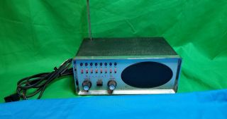 Vintage Electra Model Bc Iv Bearcat 8 Channel Radio Receiver Scanner 237912