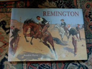 Remington Sandra Forty Rare 2008 Wild West Native America Cowboys Art Paintings