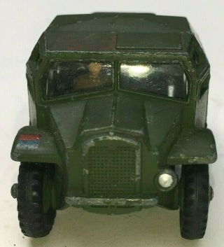 Vintage Diecast Army Dinky Toys No 688 Field Artillery Tractor Meccano England 4