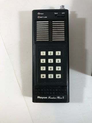 Vintage Royce Freedom Phone - 1970’s Cordless Phone System - 3