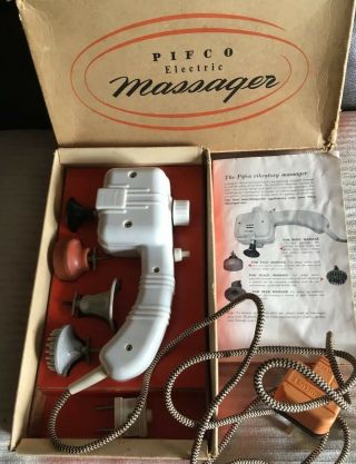 Pifco Vibratory Massager Vintage 1960 