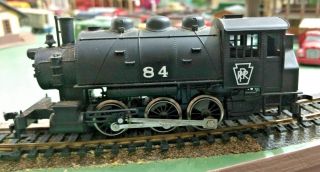 Ho Scale Rivarossi Pennsyvania Rail Road Steam Locomotive 0 - 6 - 0 No 84 Vintage