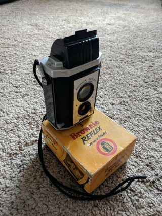 Vintage Camera,  Eastman Kodak Brownie Reflex,  Synchro Model