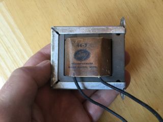 Vintage Heathkit 46 - 9 Filter Choke Transformer 30H 50mA 962 ohms 2