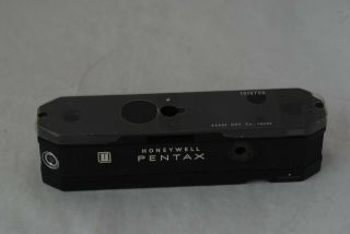 Rare Pentax Black Motor Drive Parts Incl.  Housing Top Plate And Base Plate
