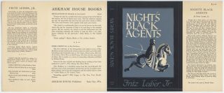 Arkham House Night’s Black Agents By Leiber,  Very Fine Dust Jacket 1947
