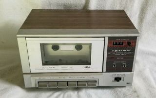 Vintage Realistic Sct - 34 Miniature Cassette Deck Tape Player