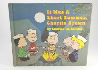 Peanuts: It Was A Short Summer Charlie Brown By Charles M.  Schultz 1970,  1st Ed.