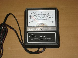 Vintage Suntune Inductive Dwell/Tach CP 7602 DIRECT READING 3