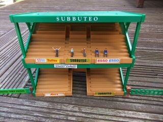 Vintage Subbuteo Grandstand C 140 Boxed With Spectators No Glue Or Damage
