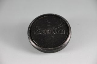 Canon Vintage Lens Cap For 50mm F1.  8 Ltm Rangefinder From Japan 122