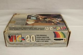 Commodore Vic - 20 Personal Color Computer Retro Computing Complete 4