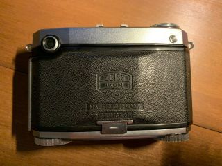 Zeiss Ikon Stuttgart CONTESSA 35mm Rangefinder Camera w/Case & Strap 5