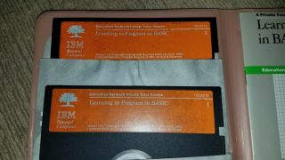Rare Set of 4 IBM 1.  0 IBM Personal Computer Education Series 1983 8