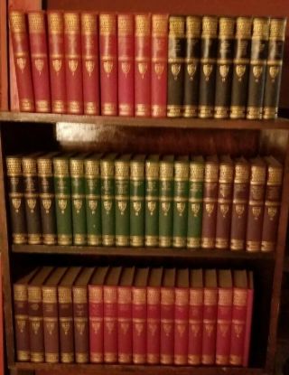 Harvard Classics Five Foot Shelf Complete Set Of 50 Rainbow Hardcover Books 1938