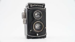 Rolleicord 6x6 Tlr Film Camera,  Triotar 75mm Lens - - Please Read