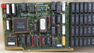 RamWorks 2000 8mb RAM Card w/8mb RAM Installed for Commodore Amiga 2000HD 2500 4