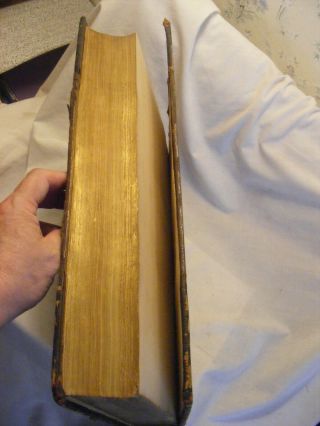 Milton ' s Paradise Lost (1846) Illustrated/Leather & Gold Spine/Large 8
