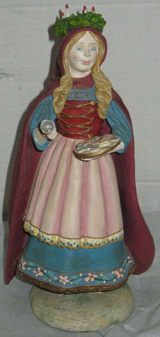 Vintage 1985 St.  Lucia Duncan Royale History Of Santa Ii Le Ce Figurine Figure