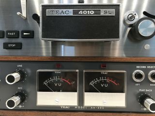 Teac A - 4010s /sl Reel To Reel Autoreverse Tape Deck (ca.  1971) Serviced