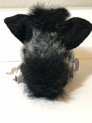 Vintage 1999 Furby Tiger Electronics Mink Black and Gray Brown Eyes W/Tags 4