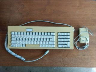 Vintage Apple M0116 Keyboard And G5431 Bus Mouse