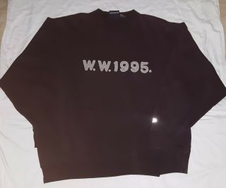 True Vintage 1995 Wu Wear Wu Tang Rap York Hip Hop 2xl Sweatshirt