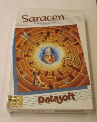 Saracen By Datasoft For Atari 400/800 -