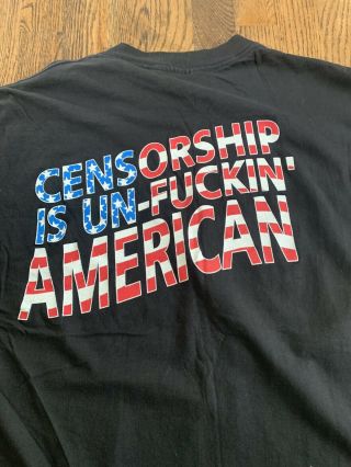 Vintage 1990 Warrant Cherry Pie Censorship Shirt 6