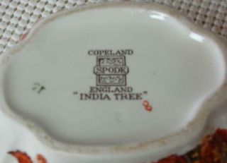 Vintage INDIAN TREE by Copeland Spode CREAMER & SUGAR BOWL England Old Stamp 6