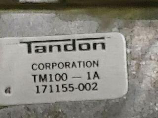 Vintage Tandon 5.  25 