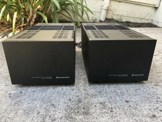 Pair Kenwood L - 07m Mark 2 Mono Power Amps - Only