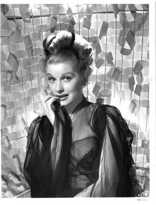 Lucille Ball Stunning Vintage Mgm Studio Glamour 8x10 Photo 1946 Stampe