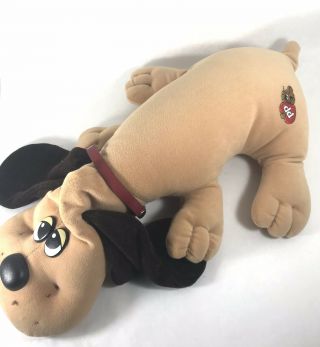 Vintage Pound Puppy Light Brown W/ Dark Brown Ears Pound Puppies Tonka Dog Plush