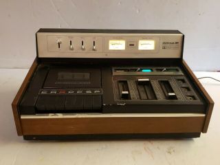Wollensak 3m 4780 Dolby Stereo Cassette Tape Deck Recorder / Player Vintage