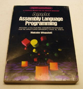Very Rare Apple Ii Assembly Language Programming Book