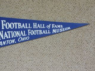 Vintage Large Pennant from the PRO FOOTBALL HALL OF FAME CANTON,  OHIO 3