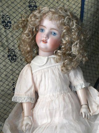 Vtg Doll Wig - Honey Blond Curly - Size 14 - 15 - " Beatrice " By Imsco