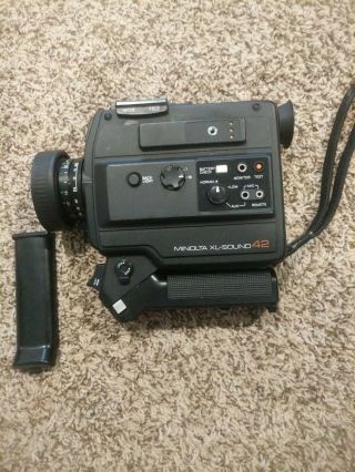 Minolta Xl - Sound 42 - 8 Movie Camera - Fast