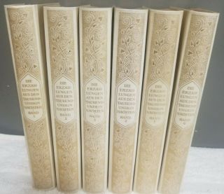 Thousand & One Nights In German 6 Volumes Translated By Enno Littmann (1953)