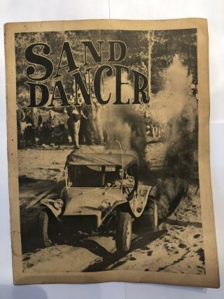 Vintage Sand Dancer Advertisement Dune Buggy Brochure Volkswagen Baja Roadster