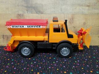 Bruder 1994 Vintage Winter Service Truck Toy Vehicle Made In Germany