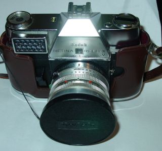 Kodak Retina Reflex Iv 35mm Camera W/ Retina Xenon 1.  9 50mm Schneider Lens