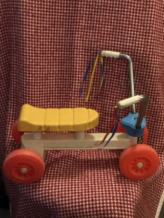Vintage 1980s Playskool Tyke Bike Toddler Low Ride On Scooter Toy Age 18 - 36 Mo
